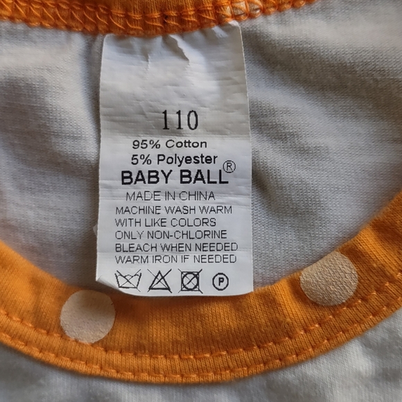 Girls Fall 3/4 Sleeve T shirt - Picture 3 of 3